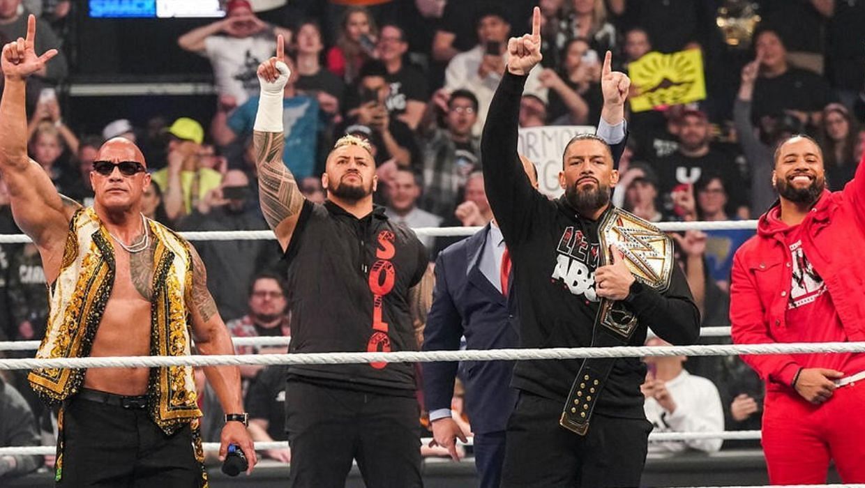 The Rock has joined Roman Reigns