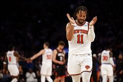 Report: New York Knicks file protest on Houston Rockets loss after controversial Jalen Brunson call mars contest