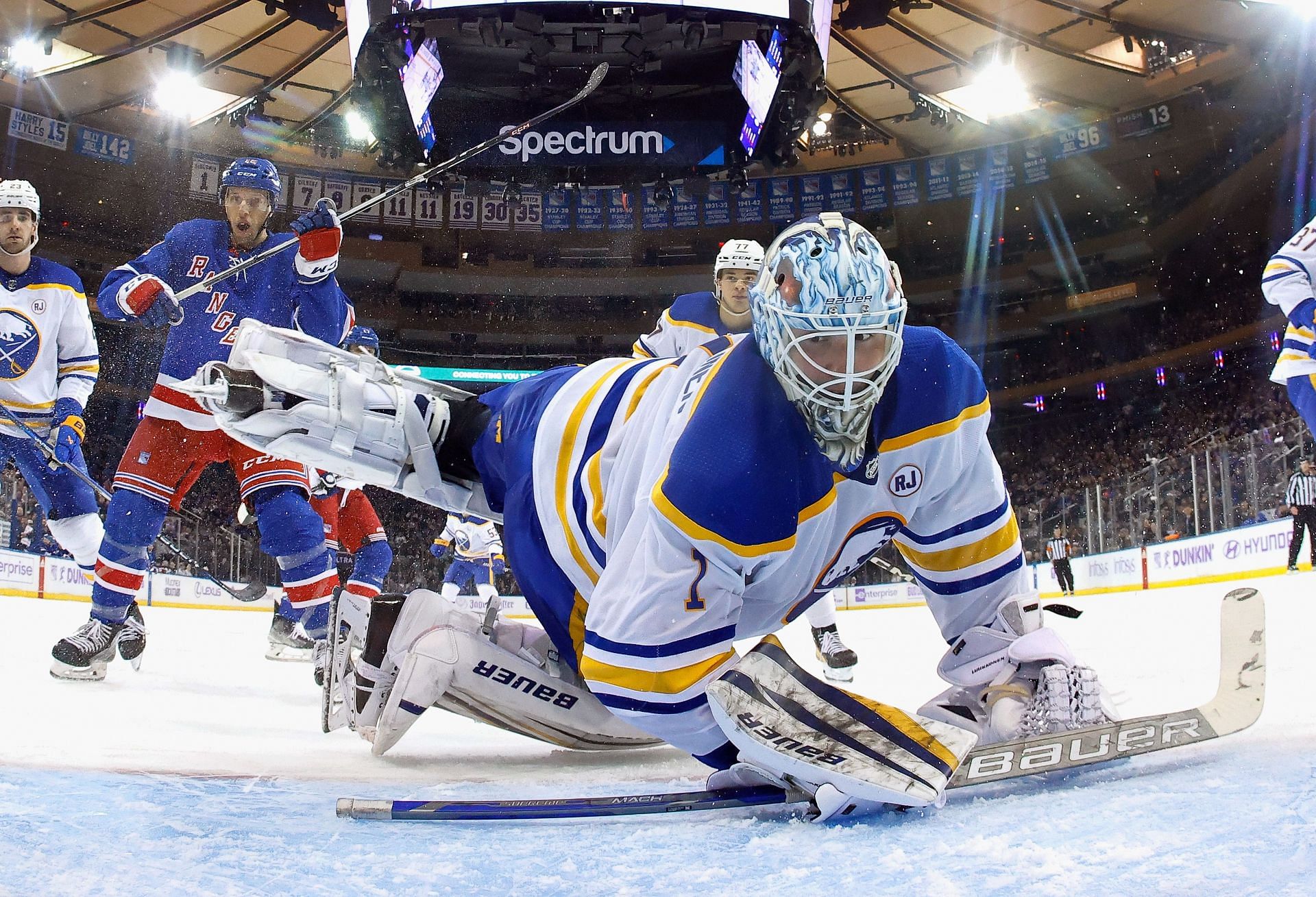 Ukko-Pekka Luukkonen of the NHL&#039;s Buffalo Sabres