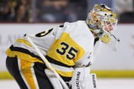 Tristan Jarry of the NHL's Pittsburgh Penguins