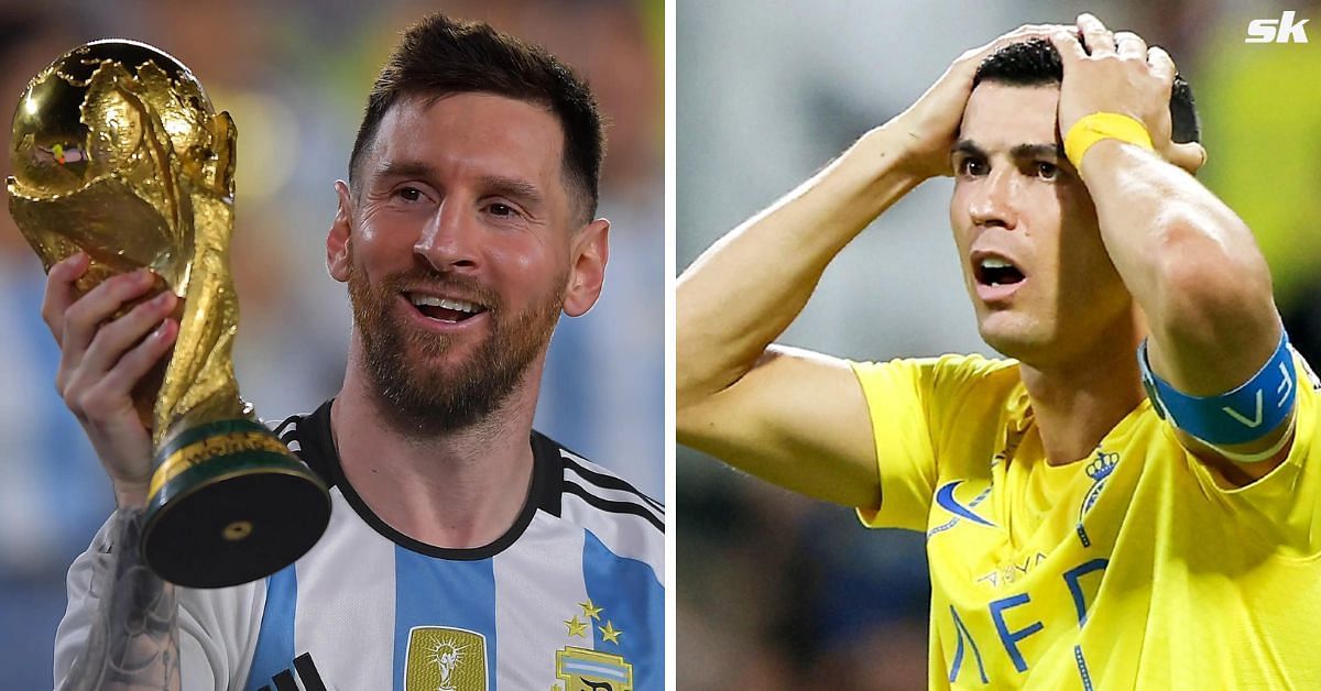 Dugarry admits he feels sorry for Ronaldo over comparisons with Messi.