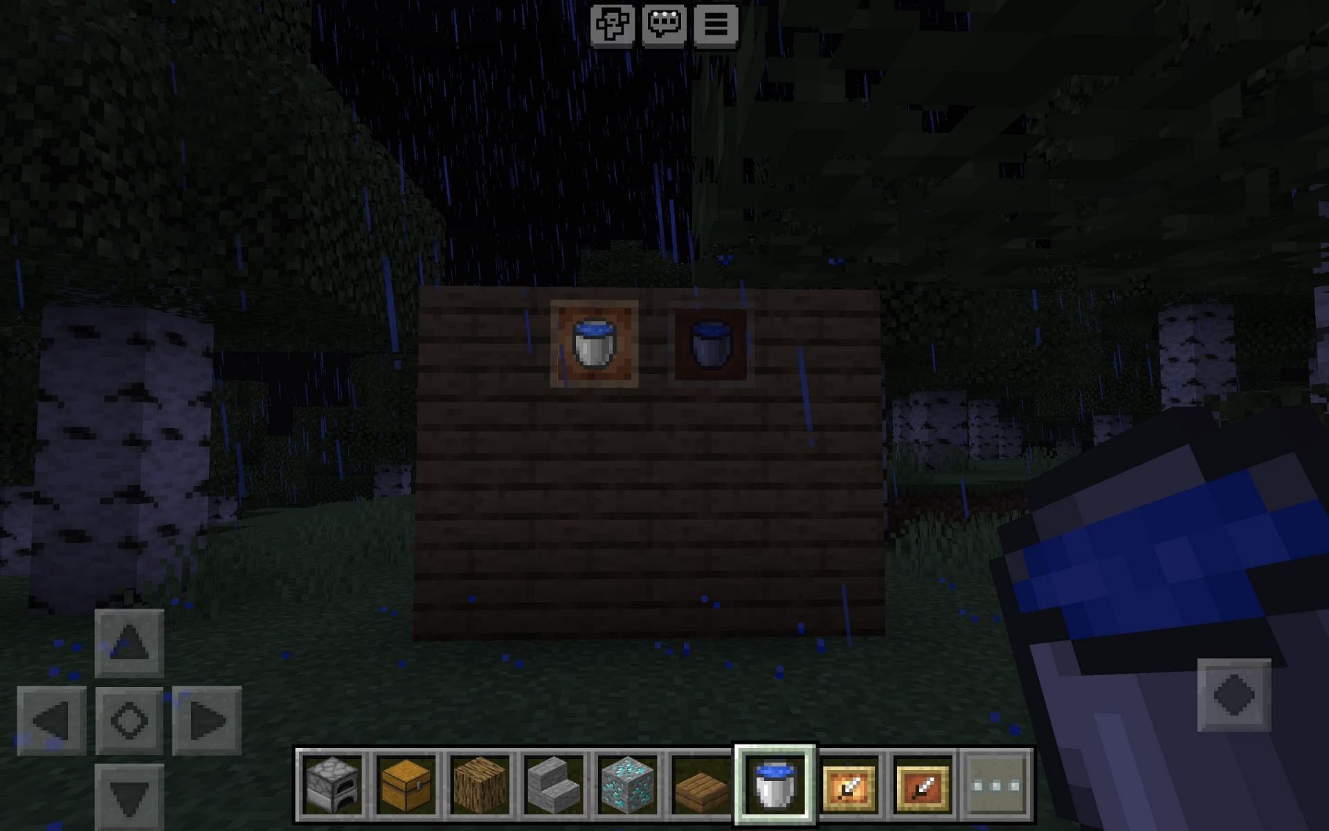 Difference in glow item frame and item frame (Image via Mojang Studios)