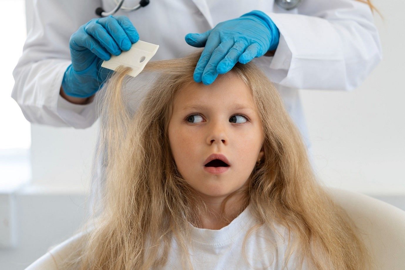 Lice can be contracted by sharing personal items with an infected person. (Image by Freepik on Freepik)