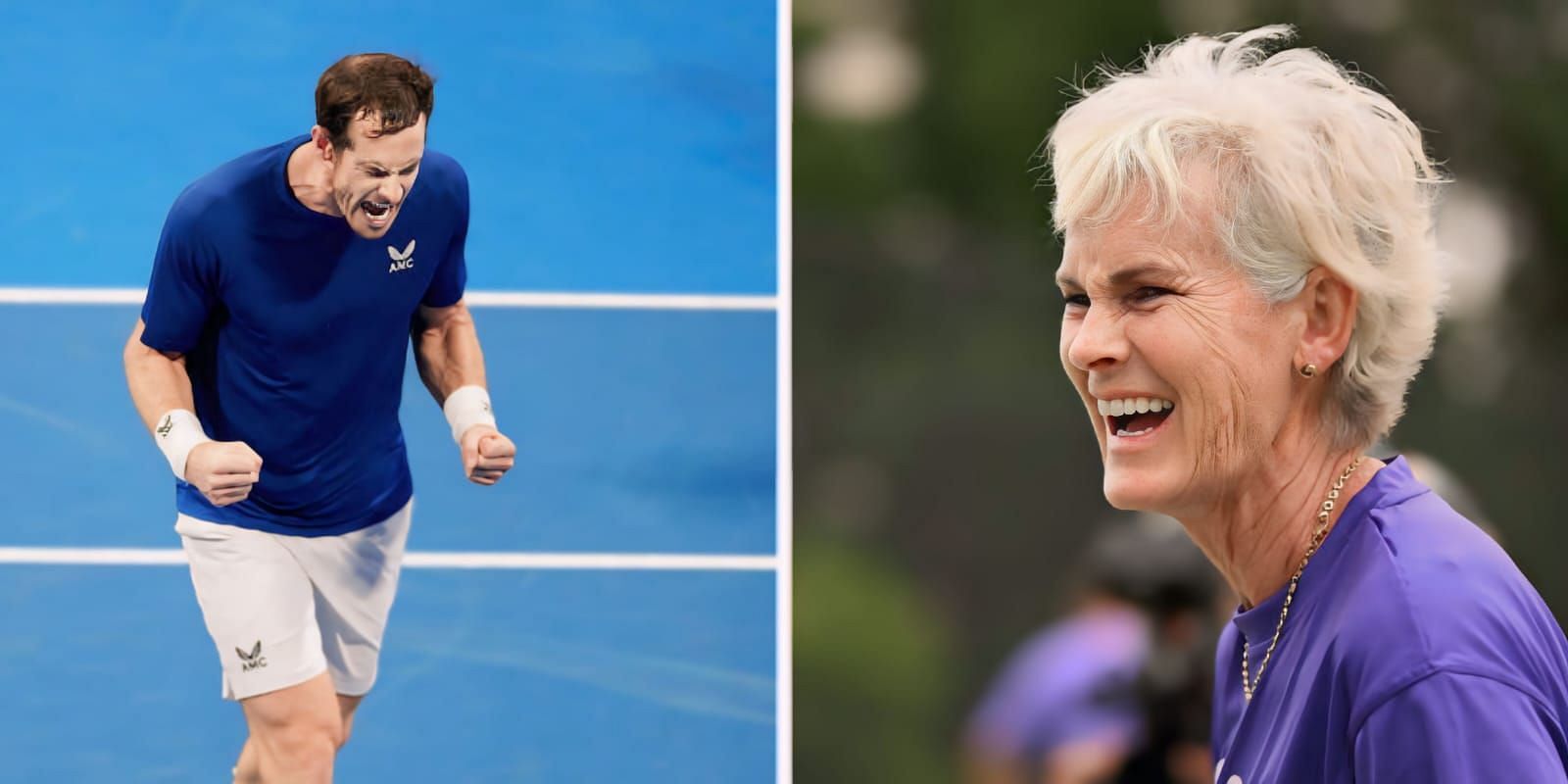 Andy Murray’s mother and former coach Judy reacts to son claiming 1st ...