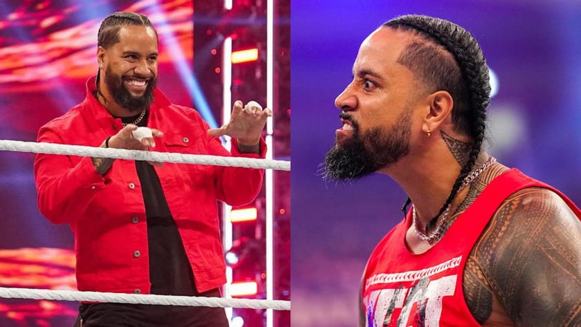 He isn't serious", "Swerves when he drives" - WWE Universe reacts to Jimmy Uso's hilarious moment with top champion during Royal Rumble