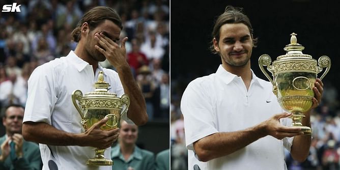 "In the first moment, I don't think I will, but then I just can't keep it in" - When Roger Federer spoke on crying after winning 1st Slam at Wimbledon