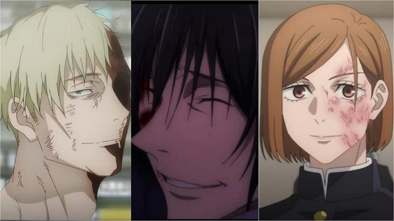 Some Jujutsu Kaisen characters who died in the series (Image via MAPPA)