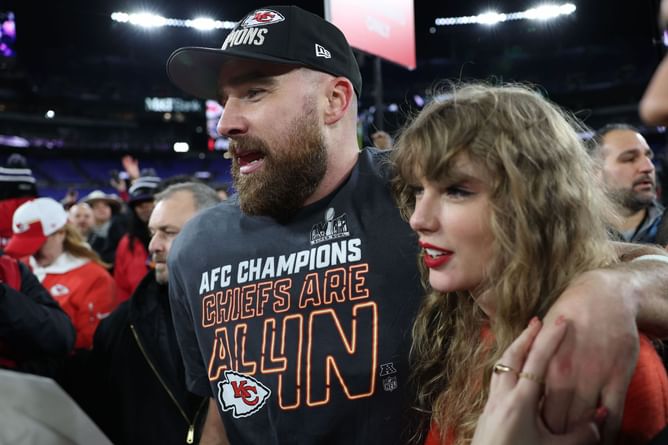 Has Taylor Swift been banned from Super Bowl 2024? Busting viral myth around Travis Kelce's Grammy-winning girlfriend