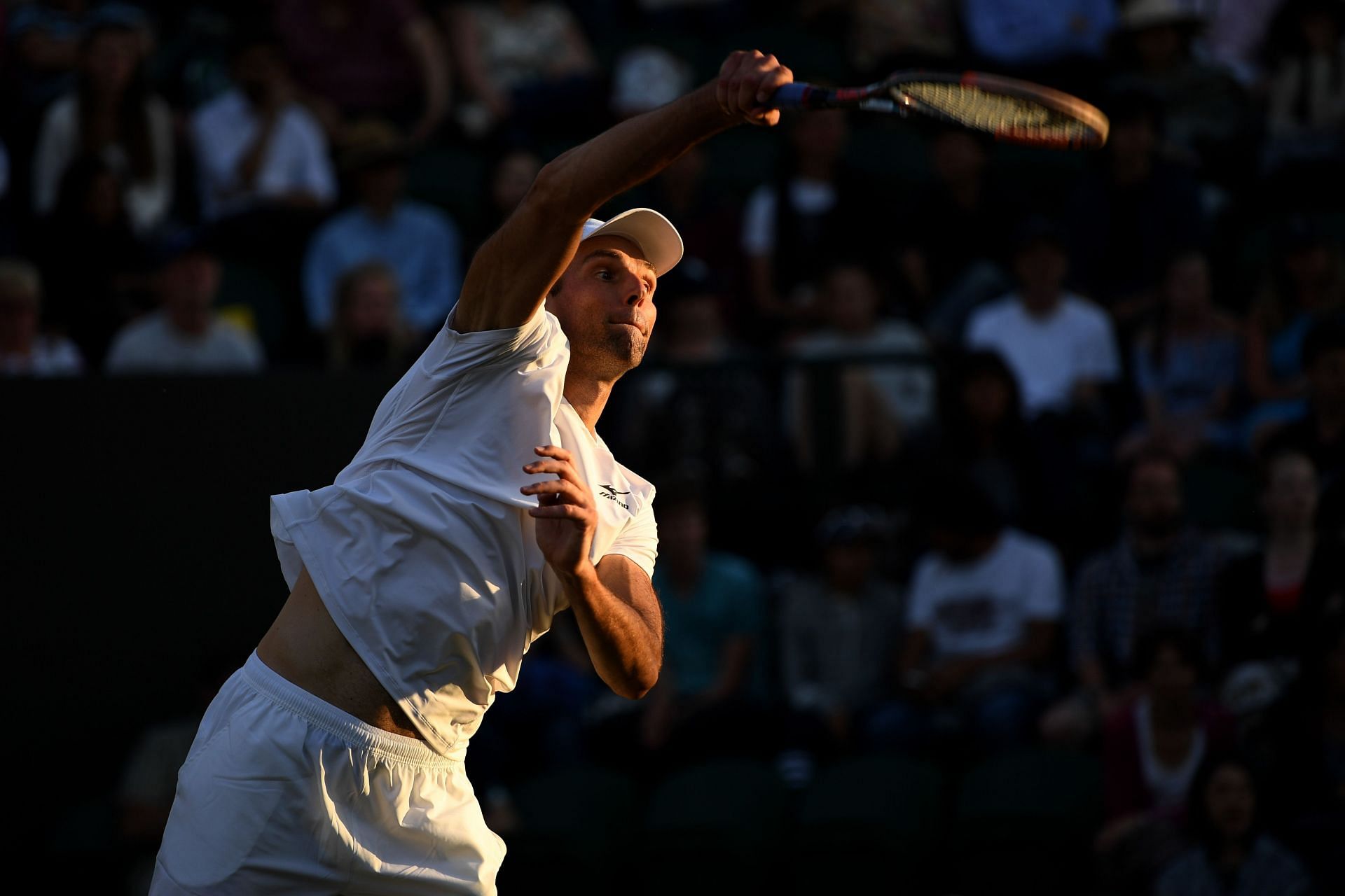 Ivo Karlovic at the 2017 Wimbledon Championships - Getty Images