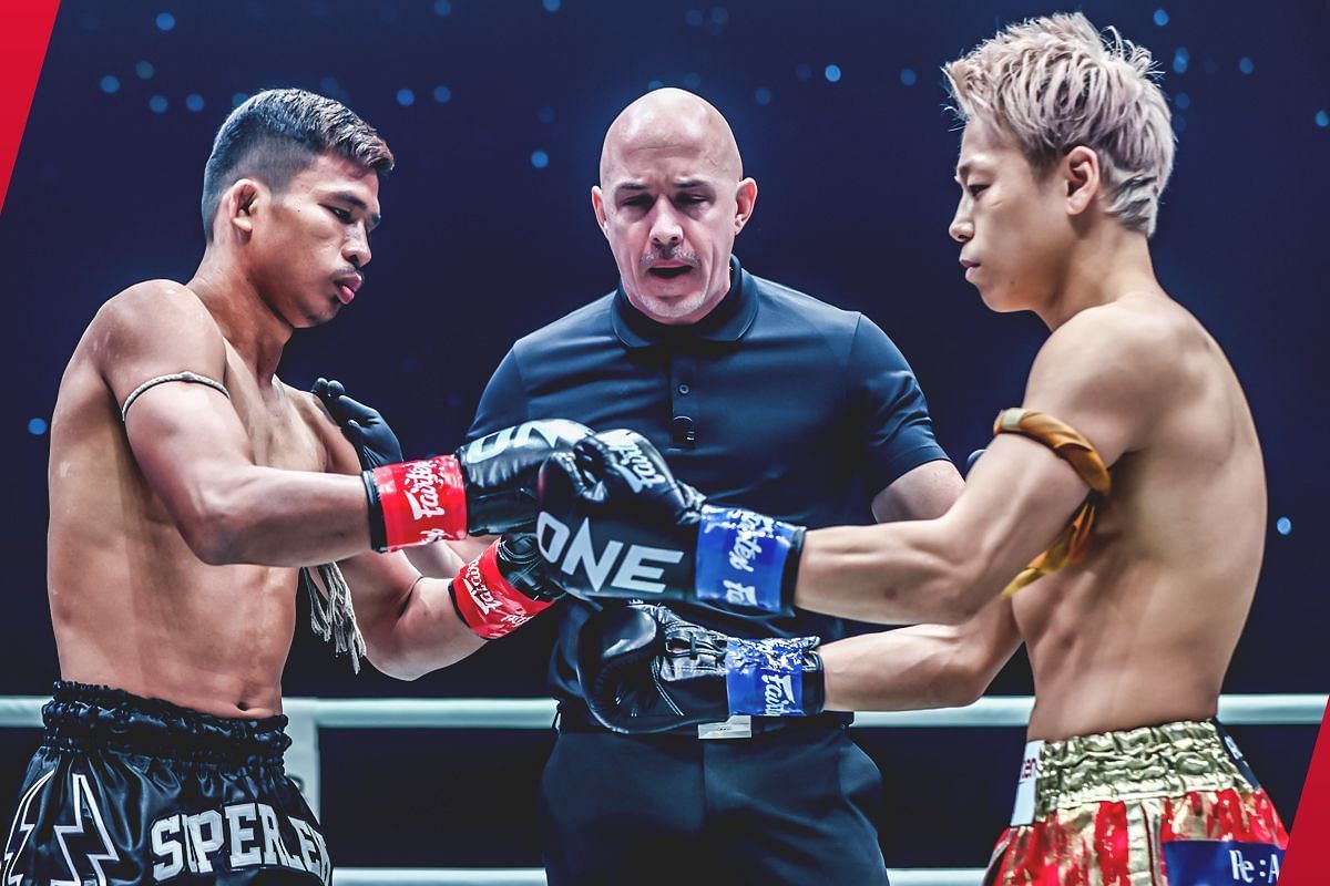 Superlek Kiatmoo9 and Takeru Segawa - Photo by ONE Championship