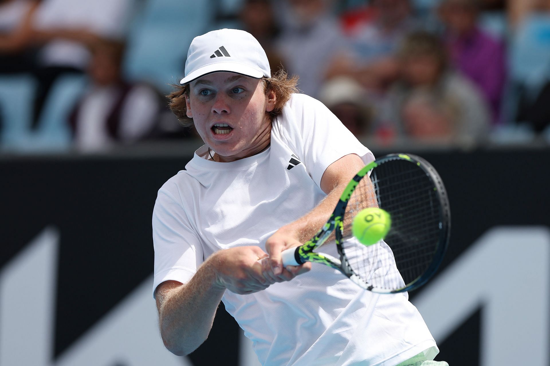 Alex Michelsen at the 2024 Australian Open.