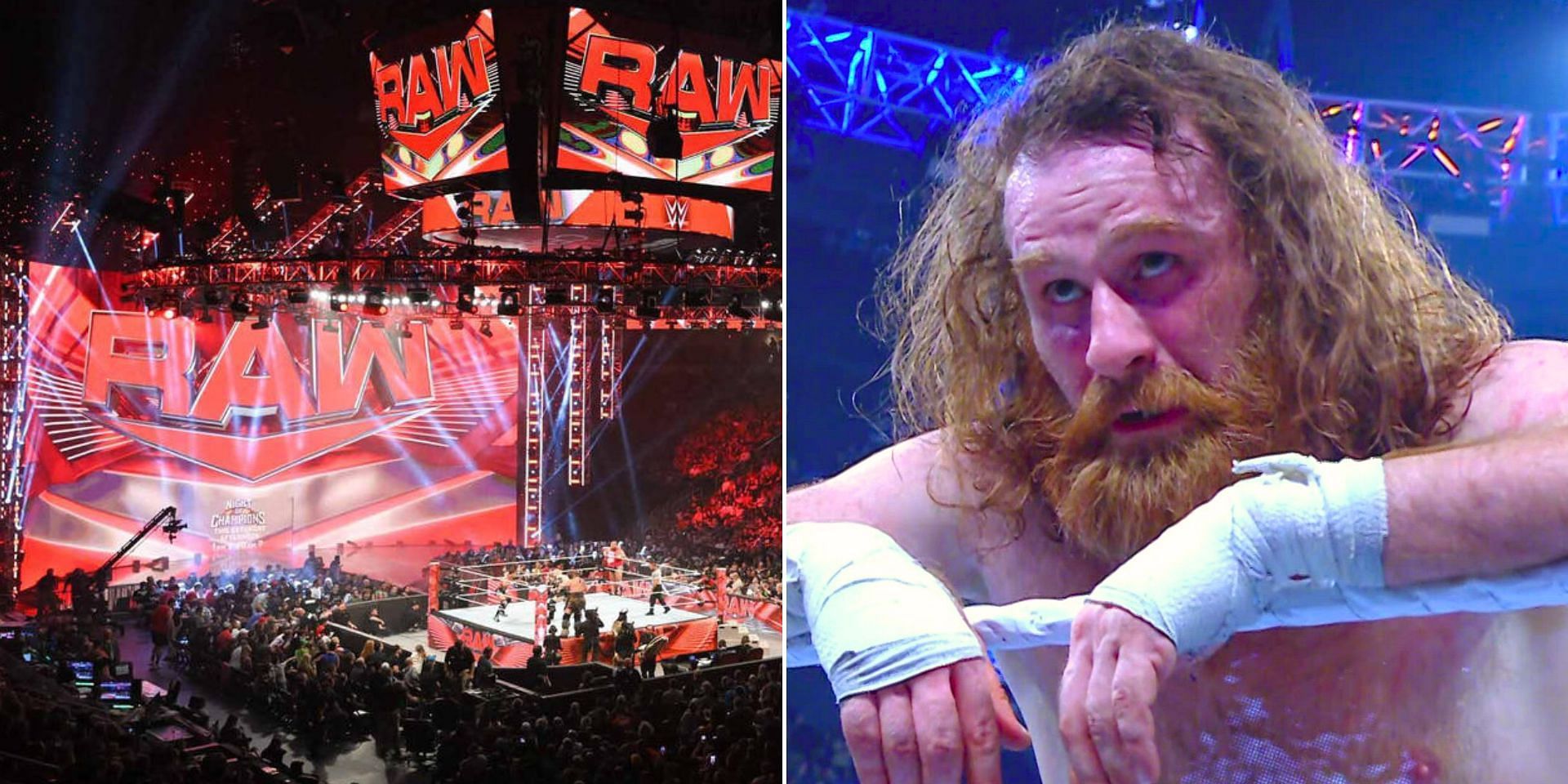 A top WWE star cost Sami Zayn his match