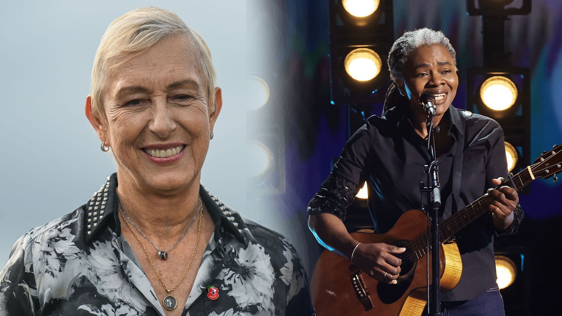 Martina Navratilova has reacted to Tracy Chapman