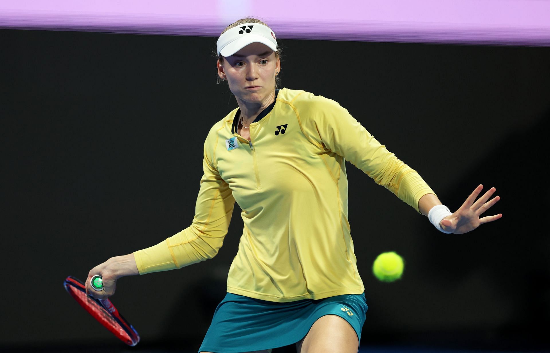 Elena Rybakina at the 2024 Qatar Open.