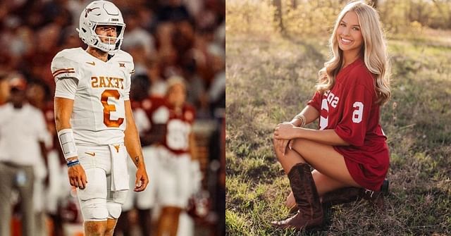 Madelyne Barnes: PHOTO: $1,900,000 NIL-valued Quinn Ewers shares exciting snippets from Valentine's Day as Texas QB takes GF Madelyn on adventure