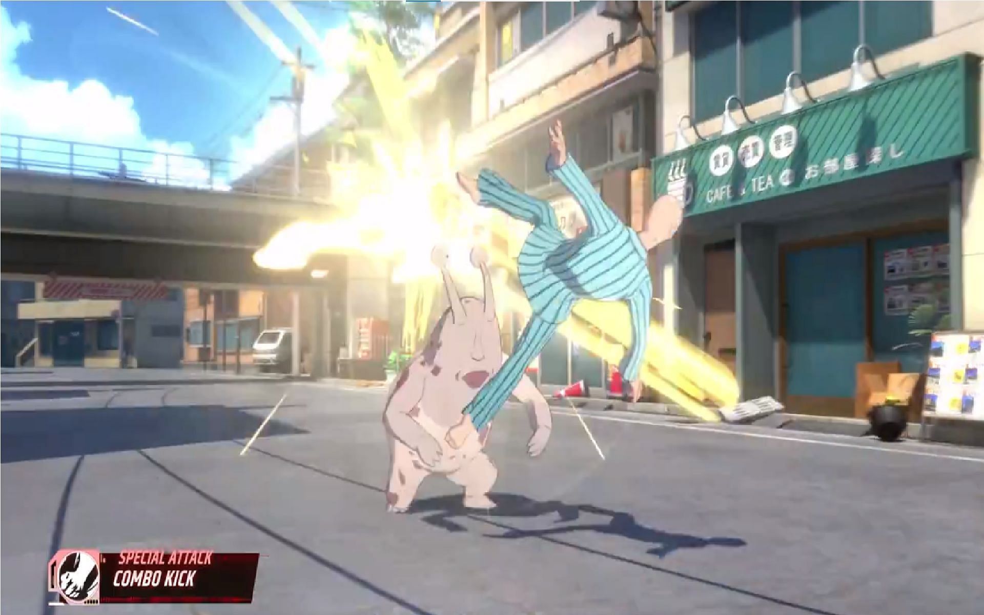 Use the dodge after the second normal attack for an impressive combo (Image via Crunchyroll Games)