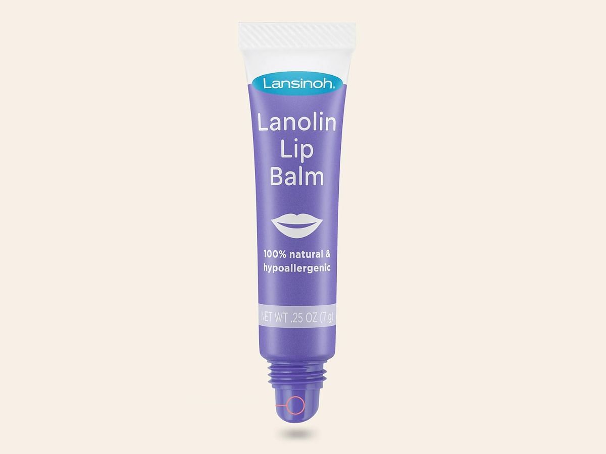 Lansinoh lanolin lip balm (Image via Amazon)