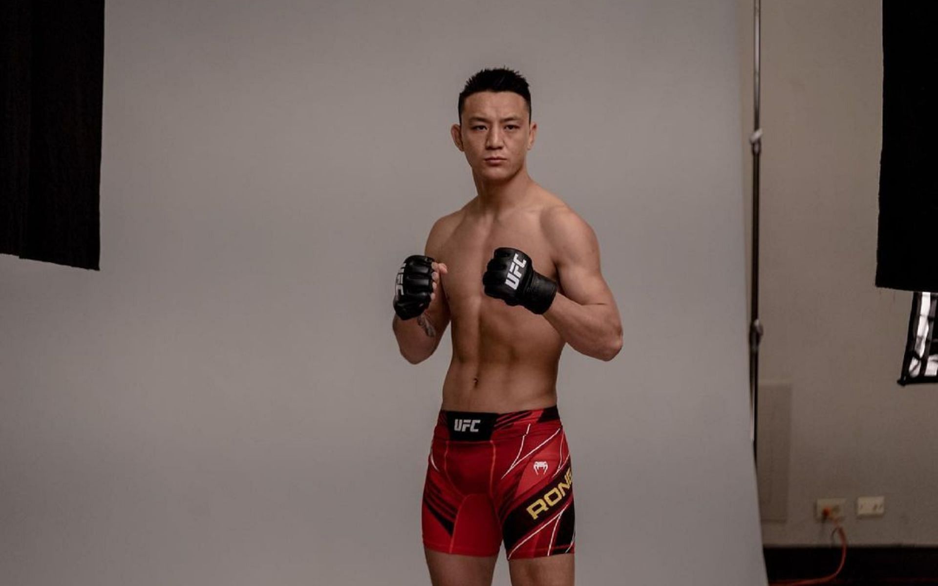 Rong Zhu is back in the UFC [Image via: @rongzhu.mma on Instagram]