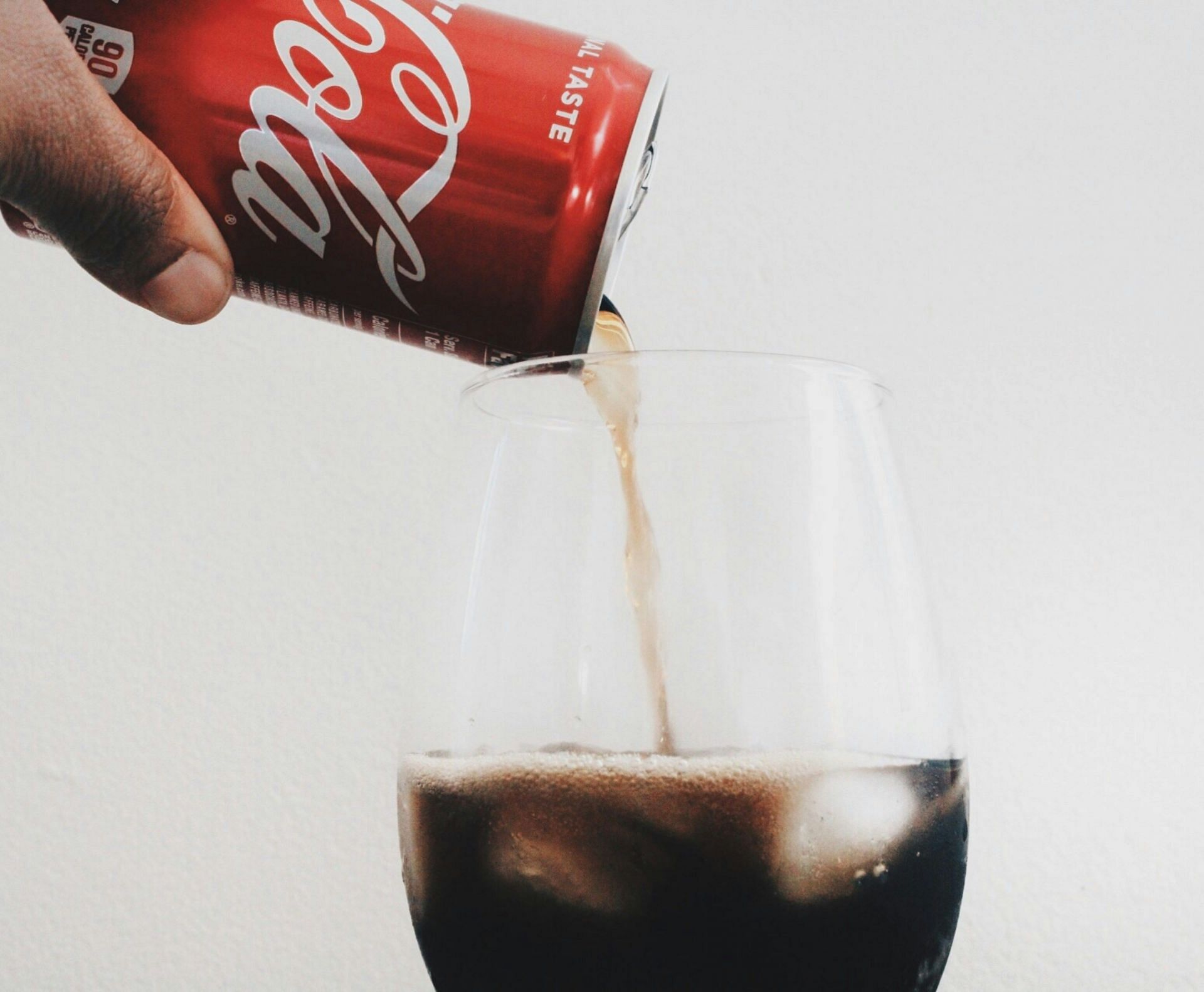 Diet Coke vs regular Coke: Regular Coke has a lot of sugar (Image by Leighann Blackwood/Unsplash)