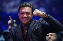 Conor McGregor shares unfiltered two-word reaction to Irish PM Leo Varadkar walking out on journalist mid-question