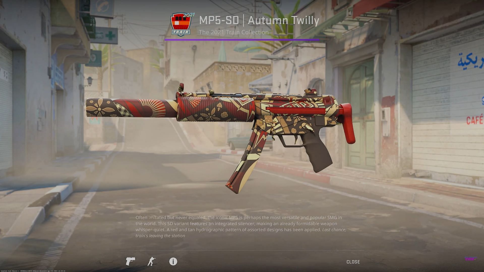 MP5-SD Autumn Twilly (Image via Valve || YouTube/covernant)