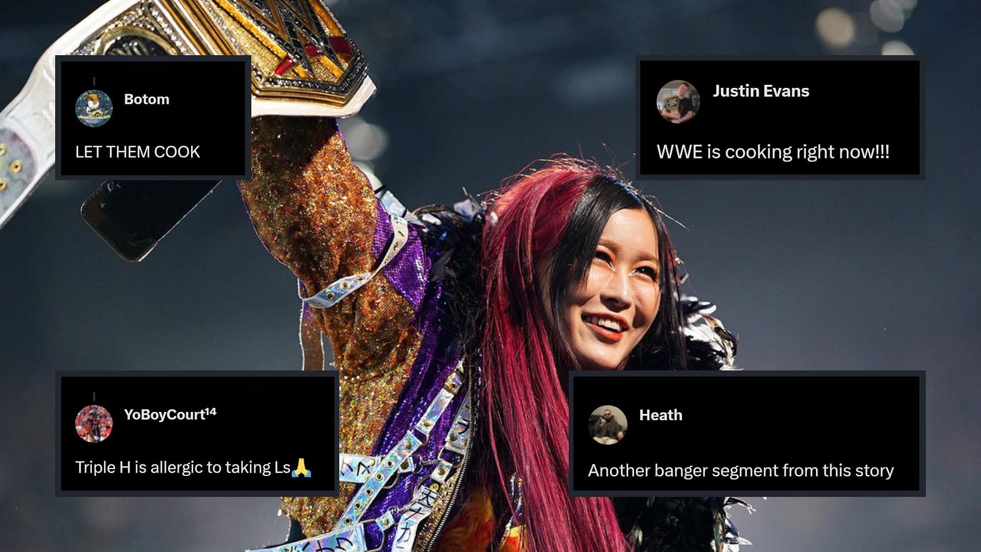 Iyo Sky is the current WWE Women