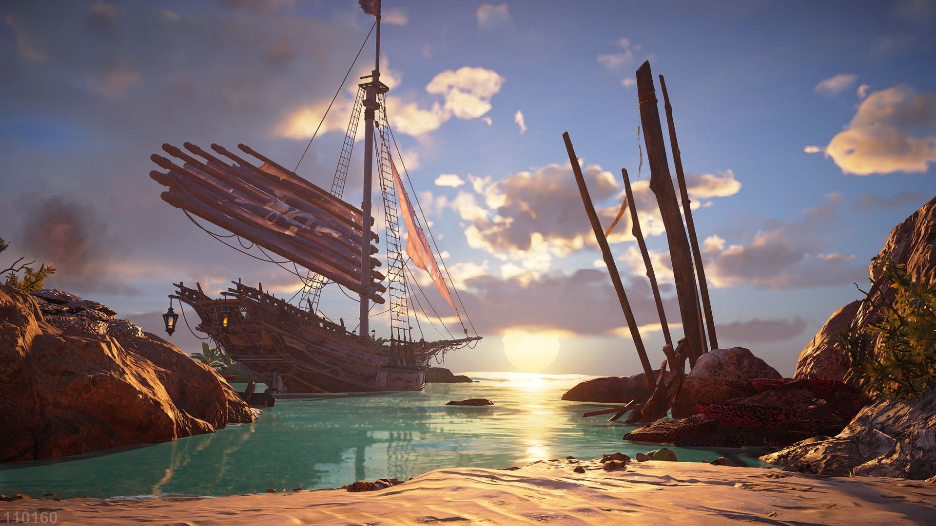 Plenty of ships to destroy (Image via Ubisoft)