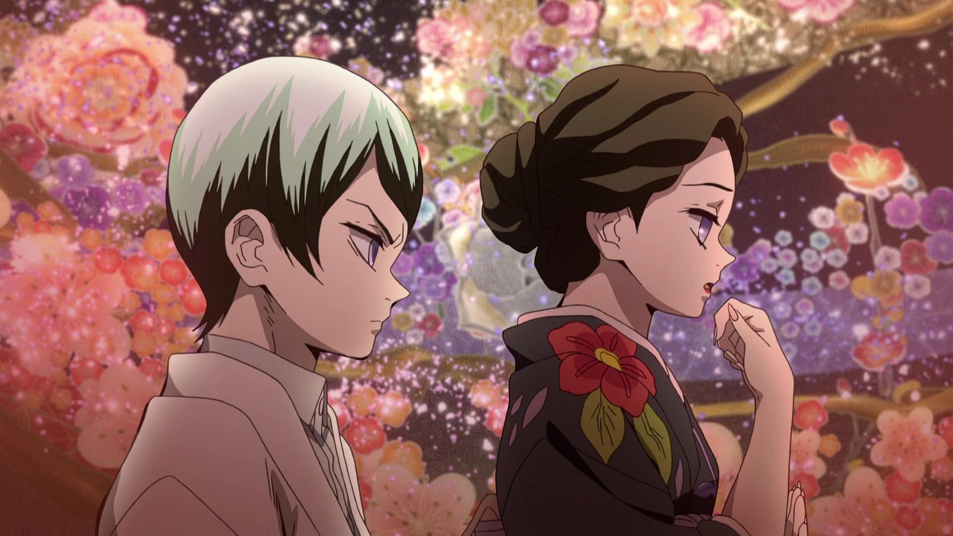 Yushiro and Tamayo in season 1 (Image via Ufotable)