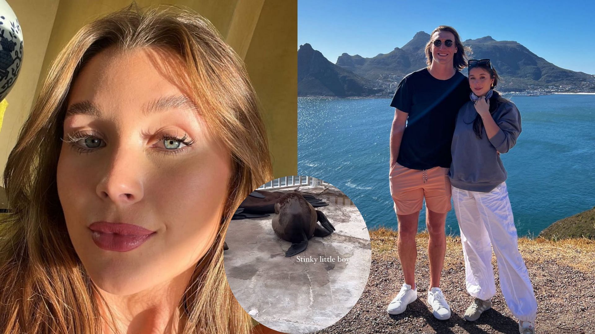 IN PHOTOS: Trevor Lawrence and wife Marissa jet off to serene offseason vacay in South Africa
