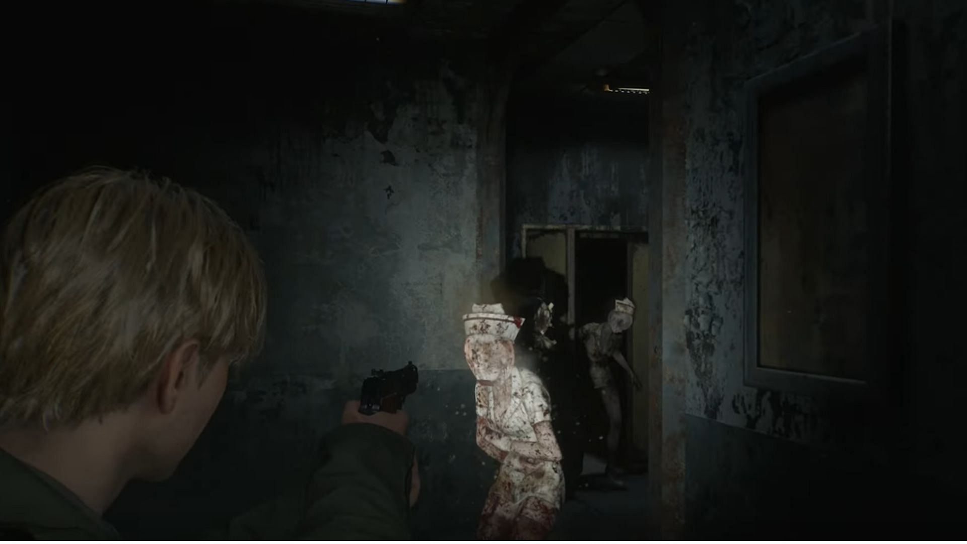 Silent Hill 2 remake will feature a variety of different firearms (Image via Konami)