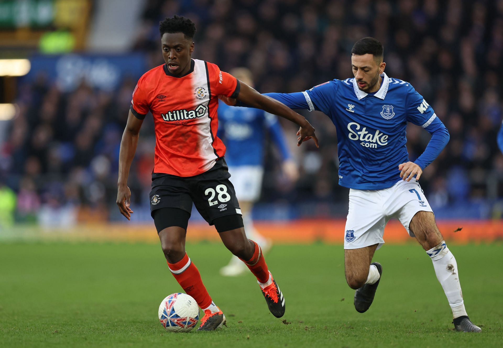 Albert Sambi Lokonga has been impressive on loan at Kenilworth Road.