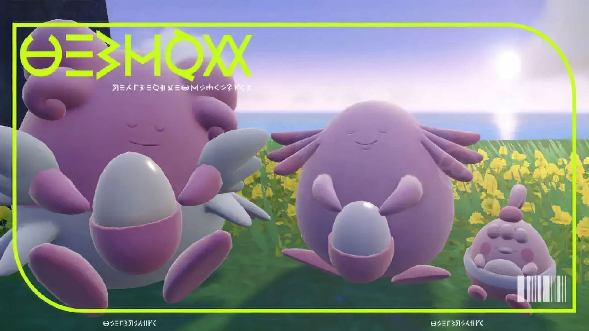 Chansey family in the main series game (Image via TPC)