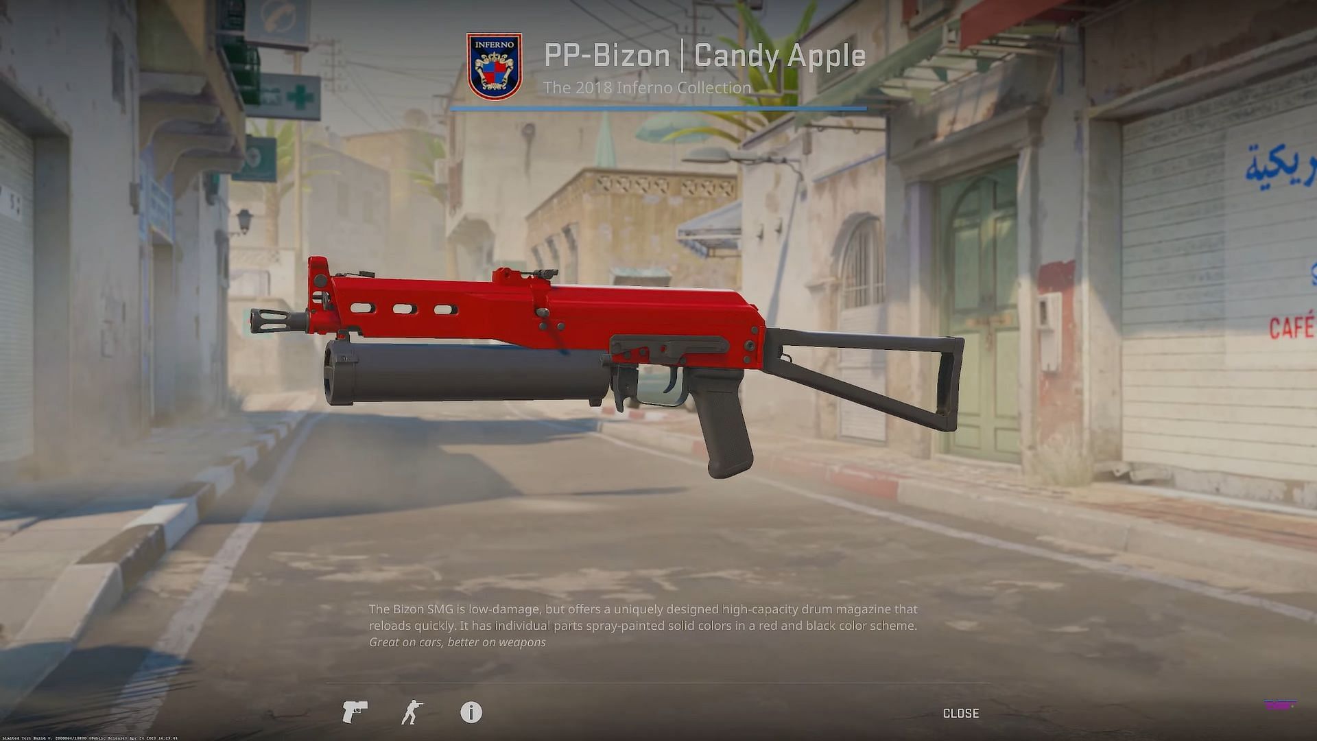 PP-Bizon Candy Apple (Image via Valve || YouTube/covernant)