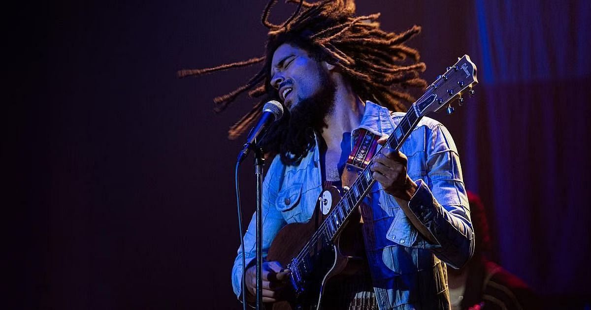 Kingsley Ben-Adir in Bob Marley: One Love (Image via onelovemovie@Instagram)