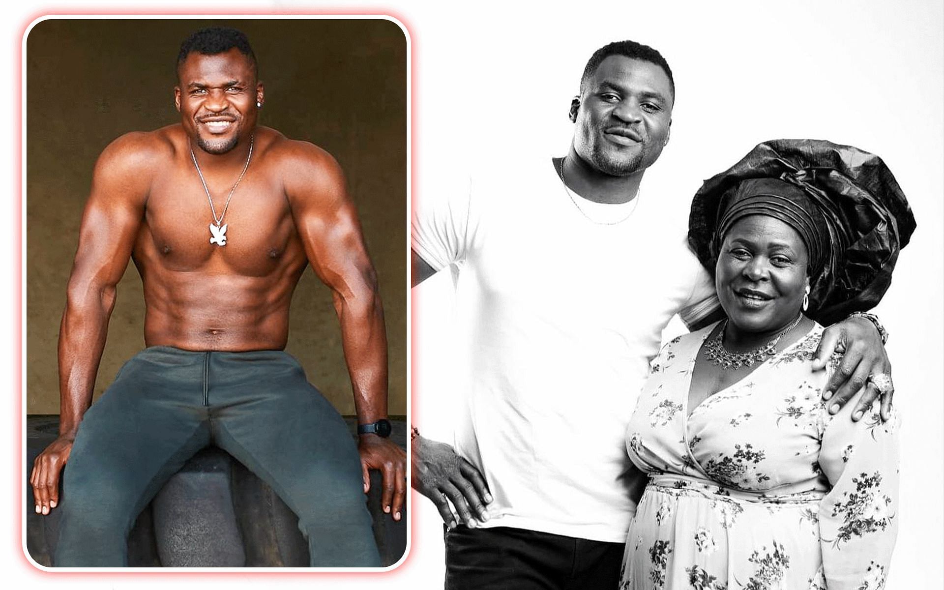 Francis Ngannou recalls buying old truck to support his family. [Image credits: @francisngannou on Instagram]