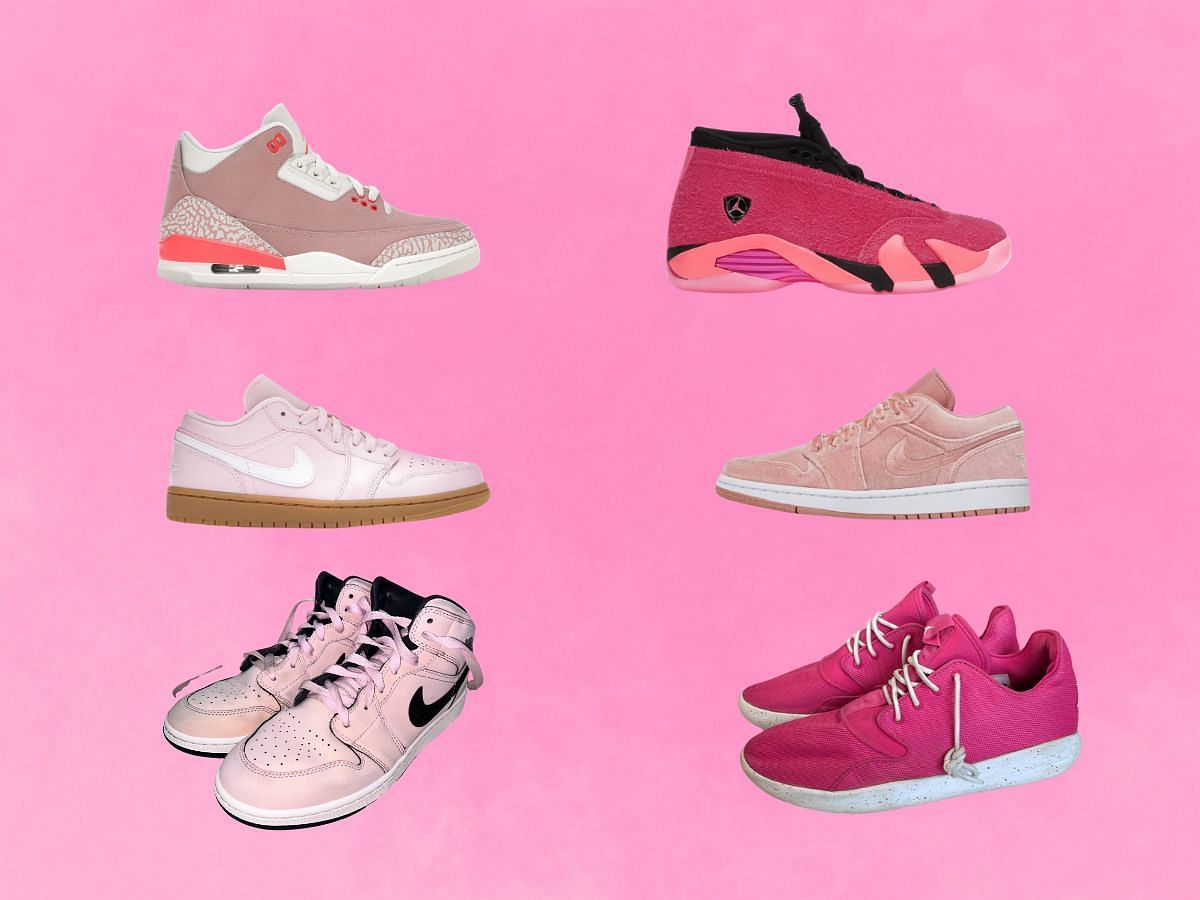 Best pink Air Jordan sneakers for women (Image via Sportskeeda)