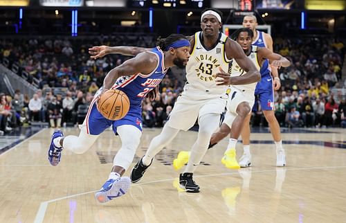 Philadelphia 76ers v Indiana Pacers