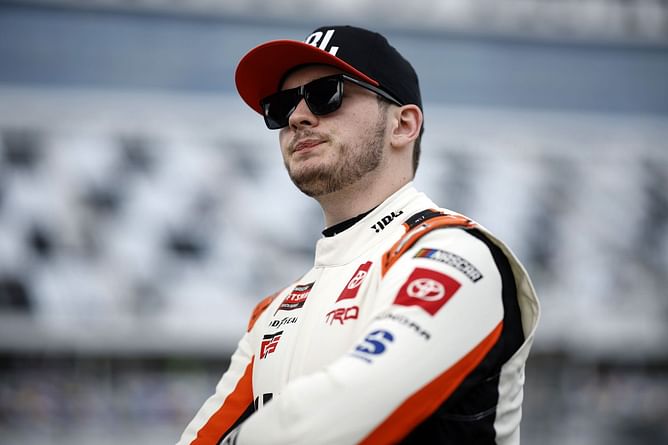 “There’s no hole to get in”: Taylor Gray on Rajah Caruth’s last lap move during NASCAR Truck race at Daytona