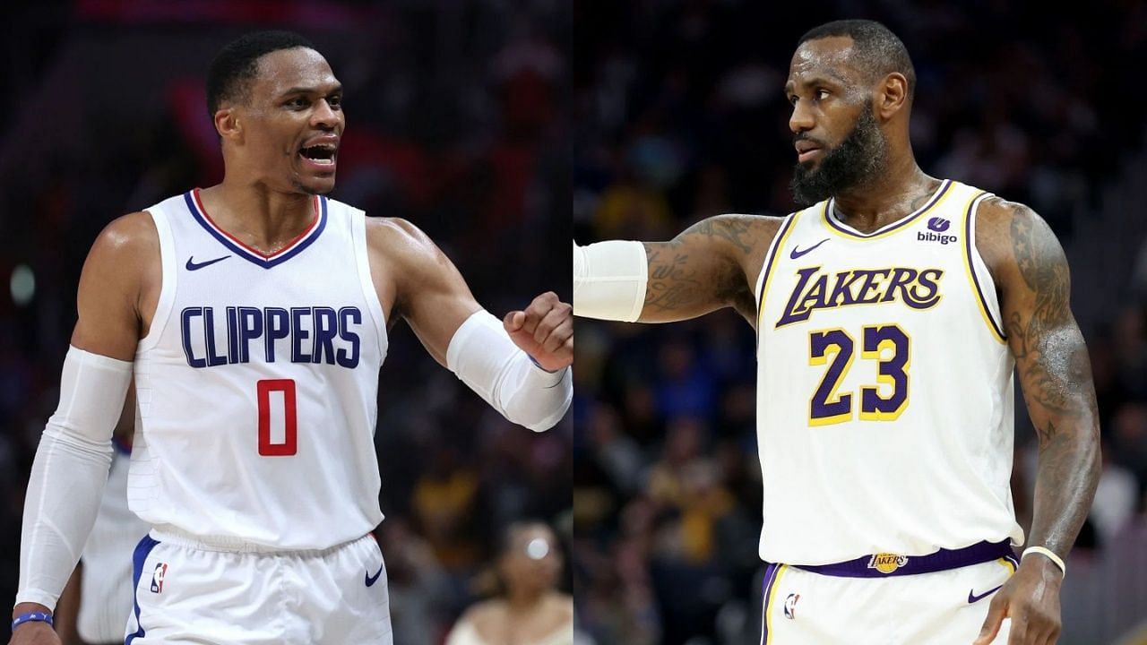Russell Westbrook joins LeBron James in exclusive 25,000-club record. 