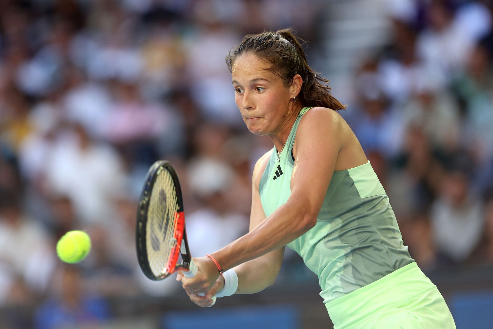 Daria Kasatkina is the seventh seed at the 2024 Abu Dhabi Open.