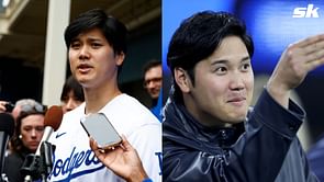 Watch: Shohei Ohtani tumbles to the ground while going 'game speed' during practice