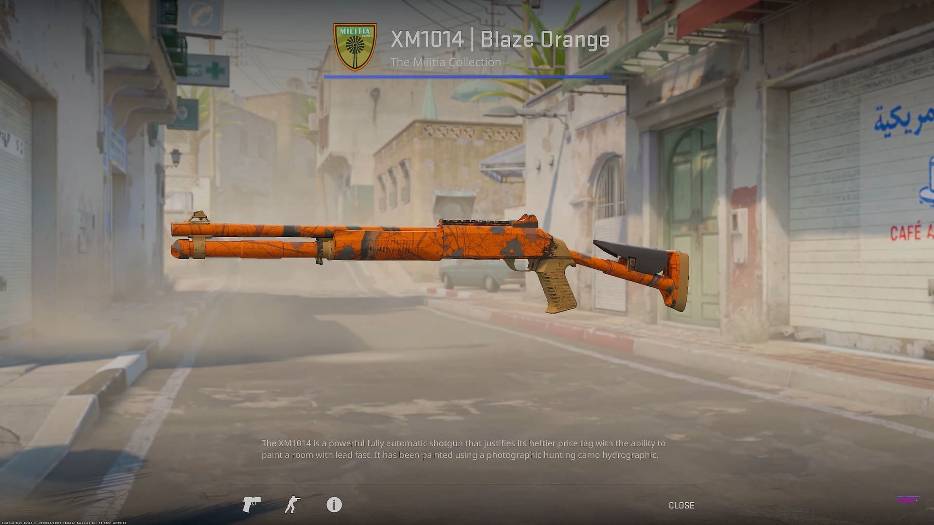 XM1014 Blaze Orange (Image via Valve || YouTube/covernant)