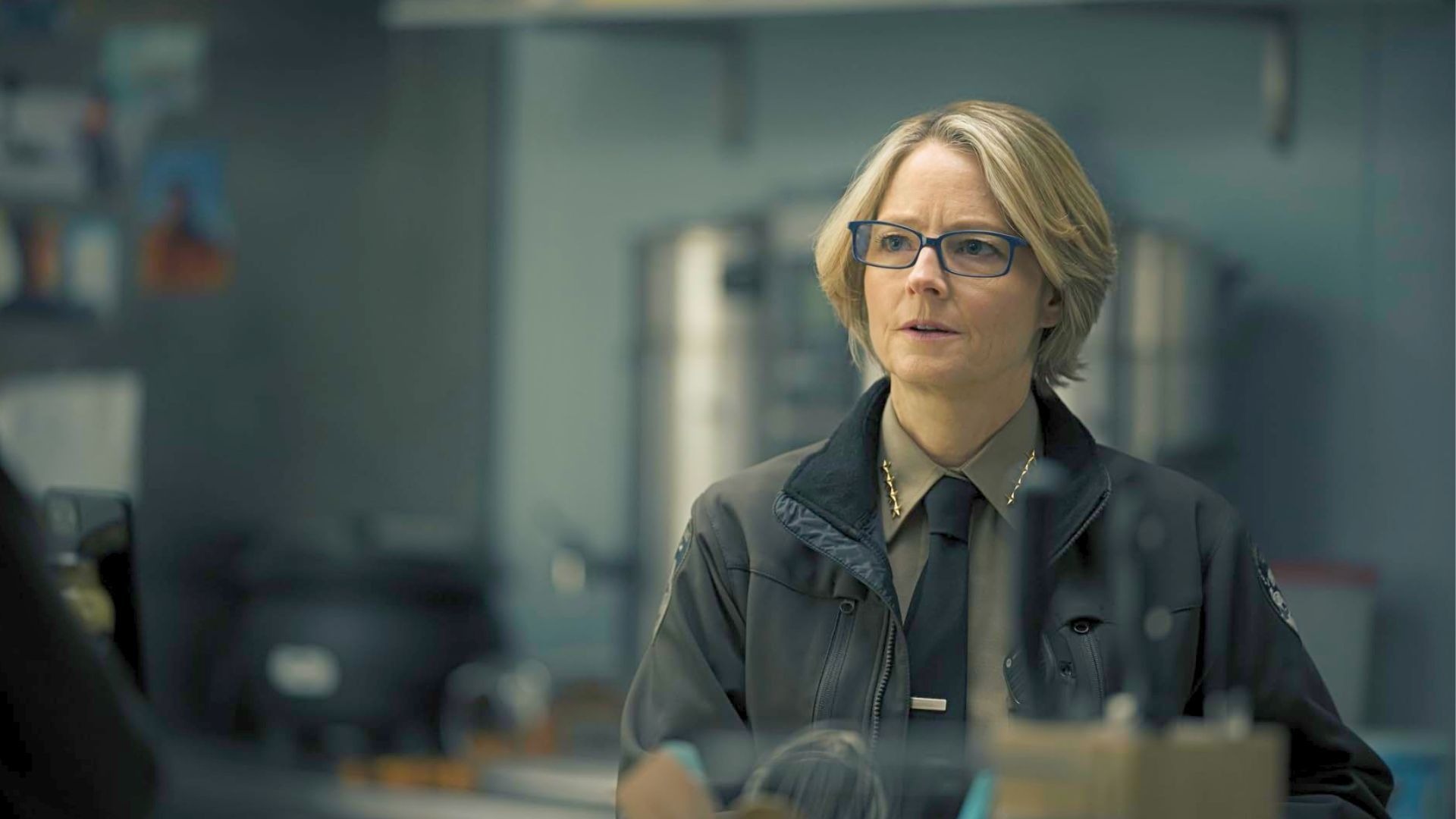 Actress Jodie Foster in True Detective (Image via HBO)