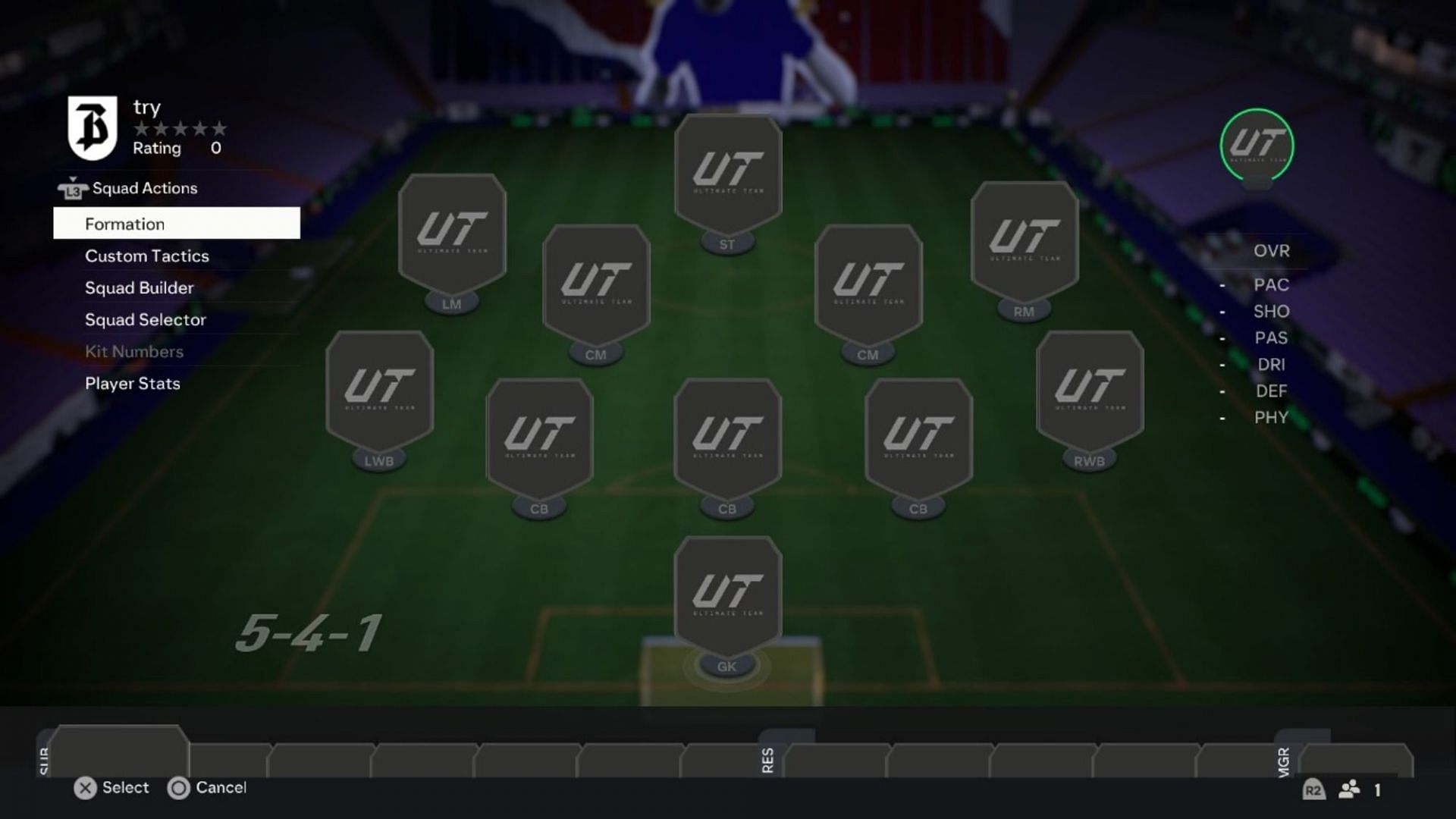 5-4-1 is the unrivaled champion in the list of five best EA FC 24 defensive formations (Image via EA Sports)