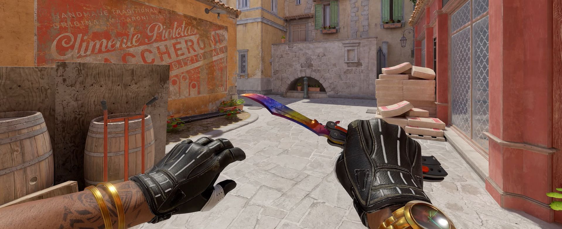 Butterfly Knife | Marble Fade (Image via Valve || YouTube/Gemsri Gregory)