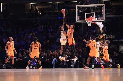 Victor Wembanyama at the 2024 NBA All-Star - Panini Rising Stars