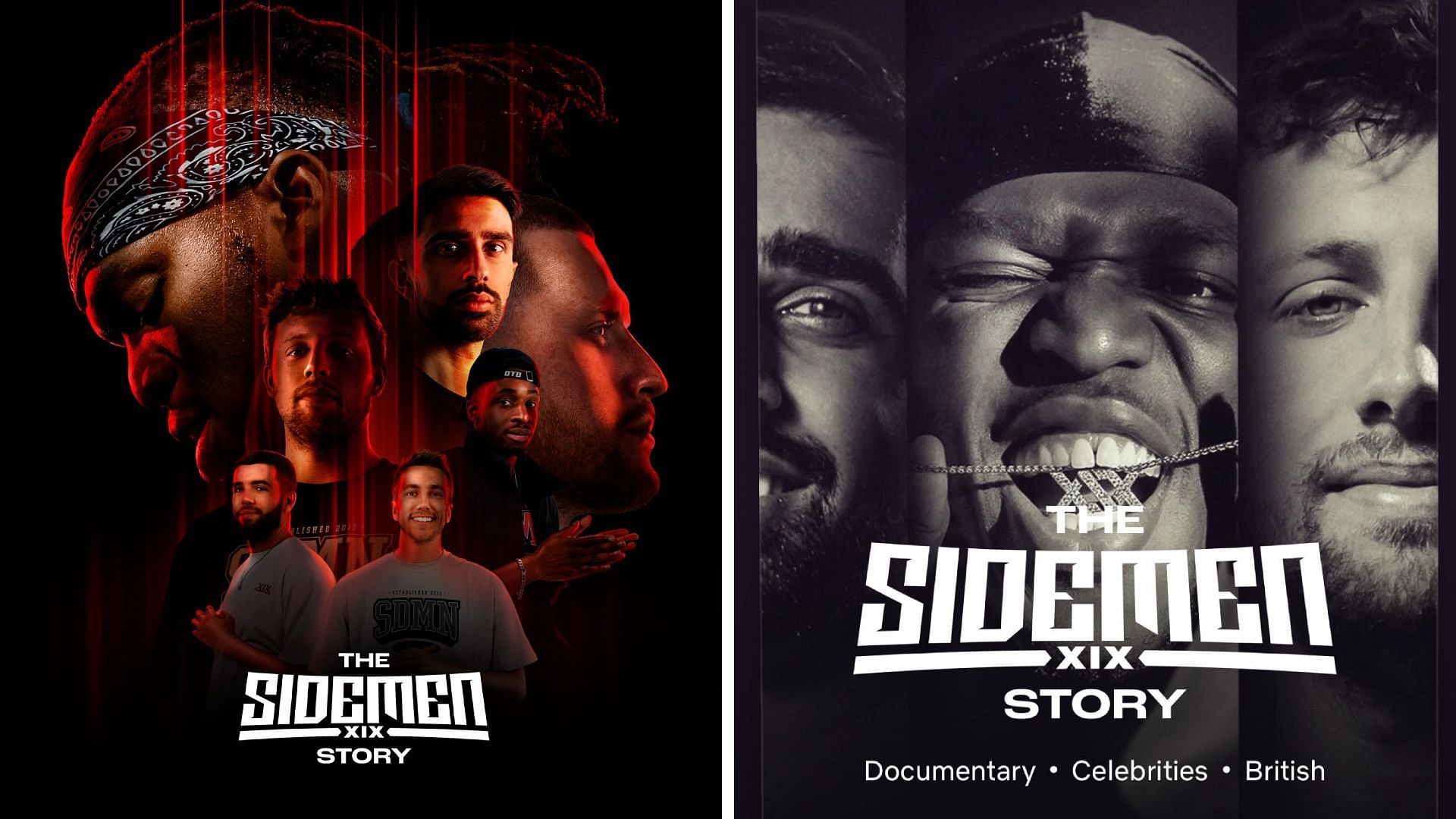 KSI trolled for The Sidemen Story (Image via Sidemen, KSI/X)