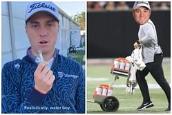 “Waterboy” – Justin Thomas and other PGA Tour stars give hilarious answers on what position they’d take if they got into NFL