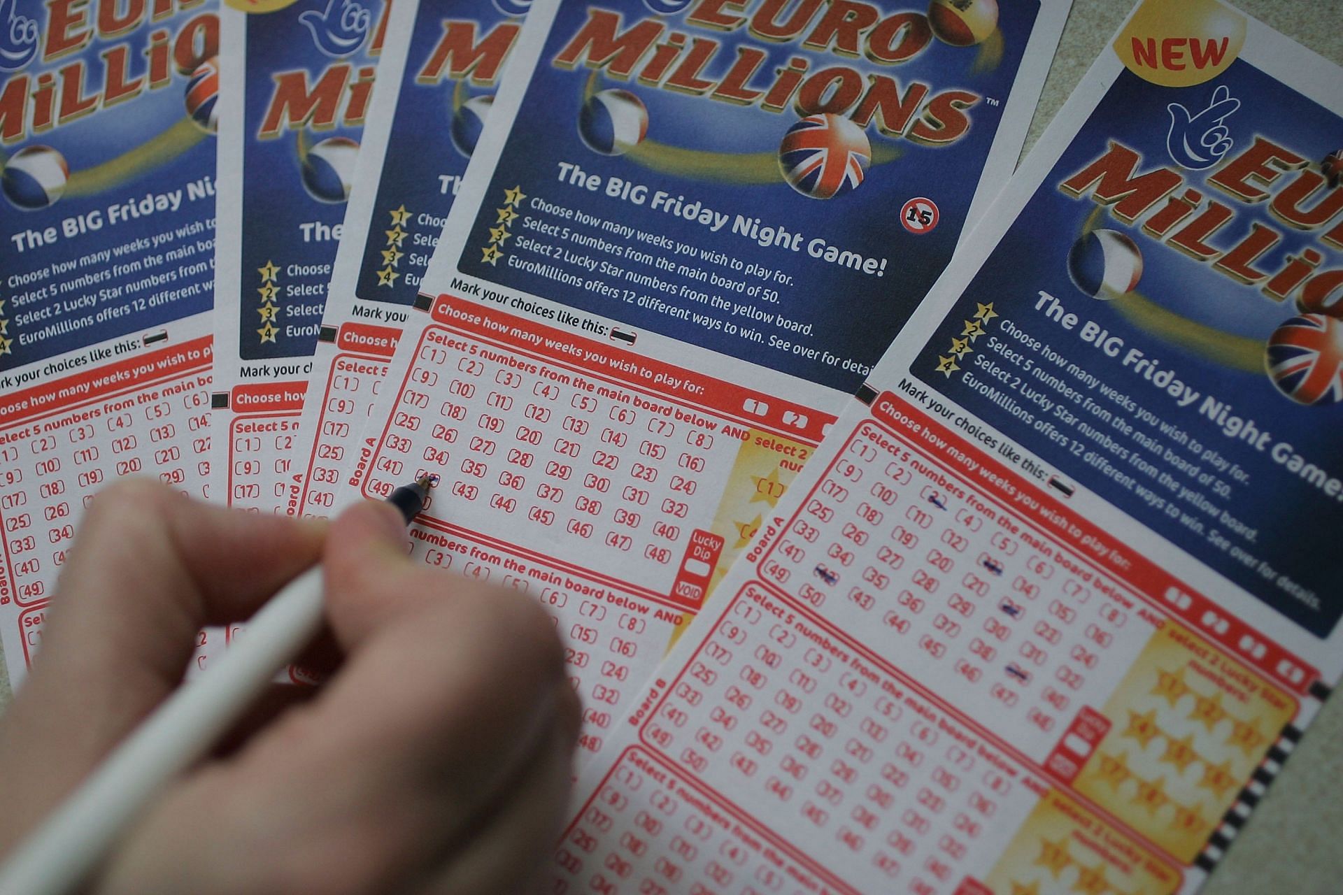 Sales Soar For Euro Lottery Tickets