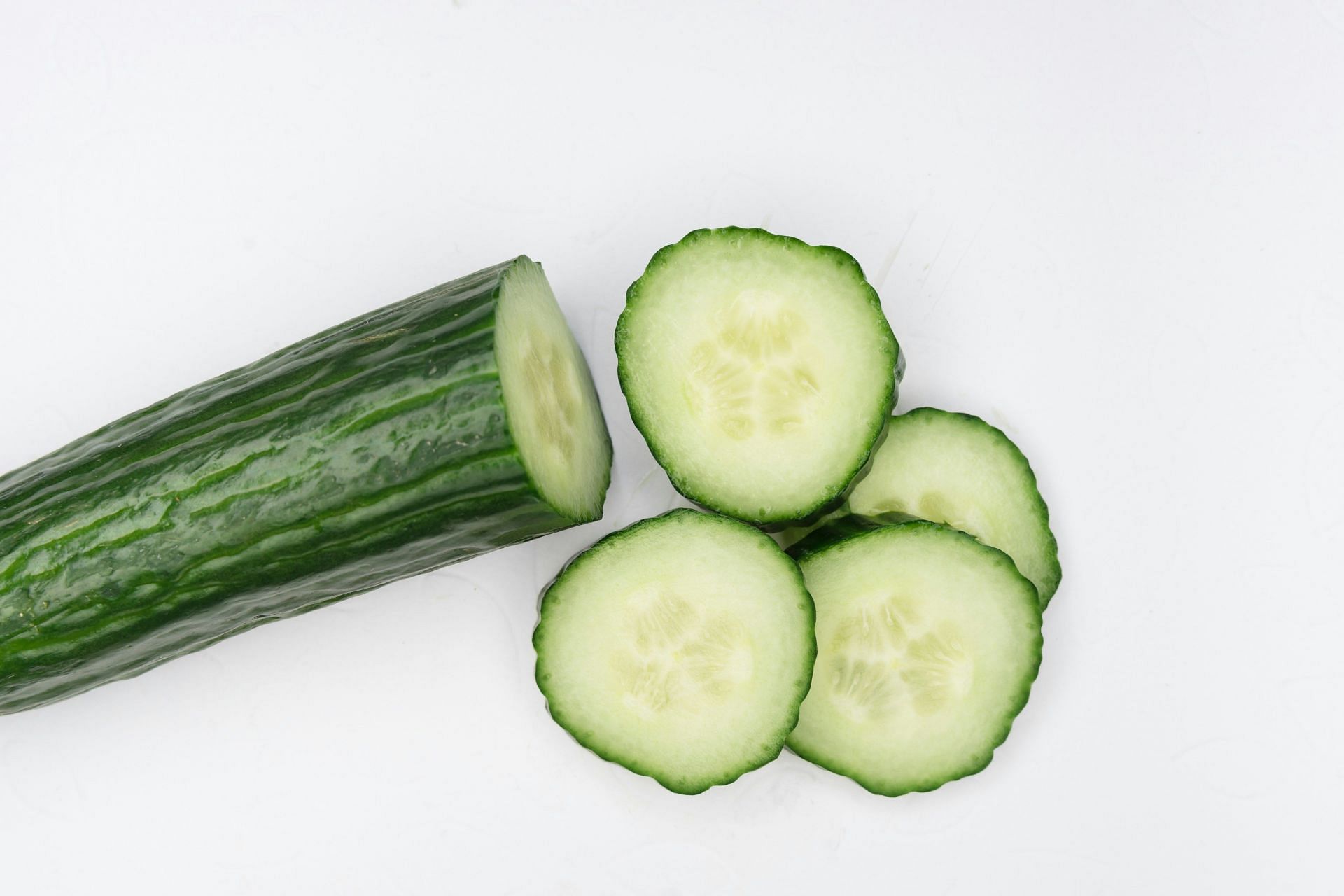 Cucumber has almost no calories and mostly consists of water (Image by Markus Winkler/Unsplash)